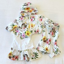 Monnalisa Bebe Disney Libro della Giungla Bambino 6m Giacca Pagliaccetto Vestito Italia Tropicale Lotto