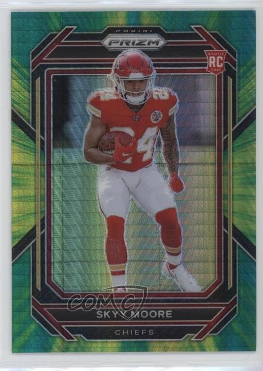 2022 Panini Prizm Rookies Hyper Prizm /175 Skyy Moore #331 00rs