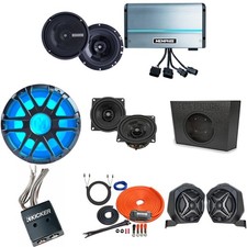 Memphis Audio Complete Stereo System Upgrade Compatible with 21-24 4-Door Bro...