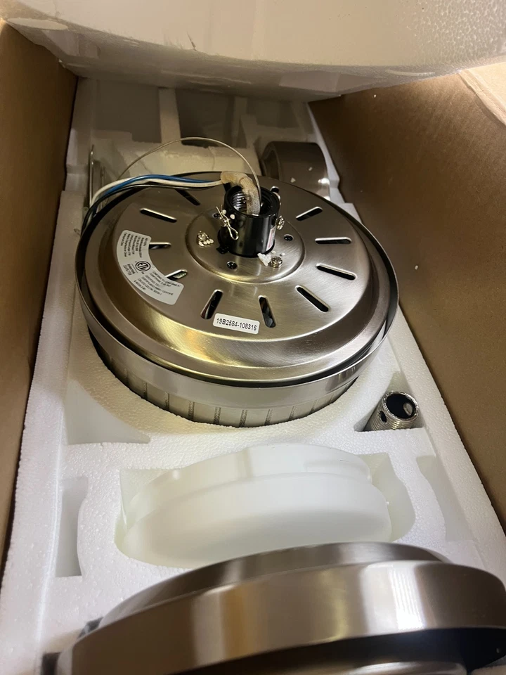 Kichler Brahm 56" Fan, LED, Brushed Stainless Steel - 300044BSS - Image 2 of 4