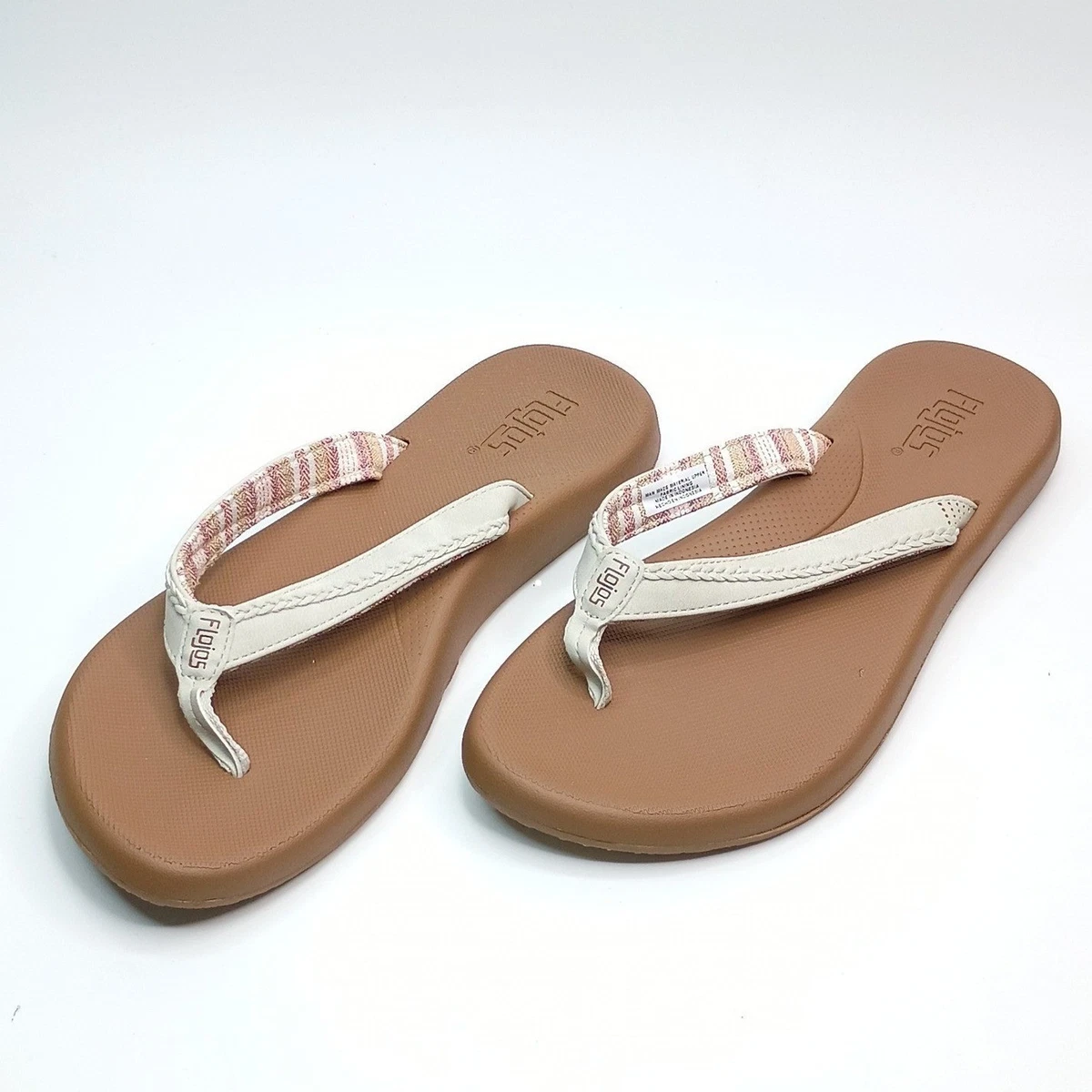 Flojos Flip Flop Low (1-1.9 in) Heel Height Sandals for Women for