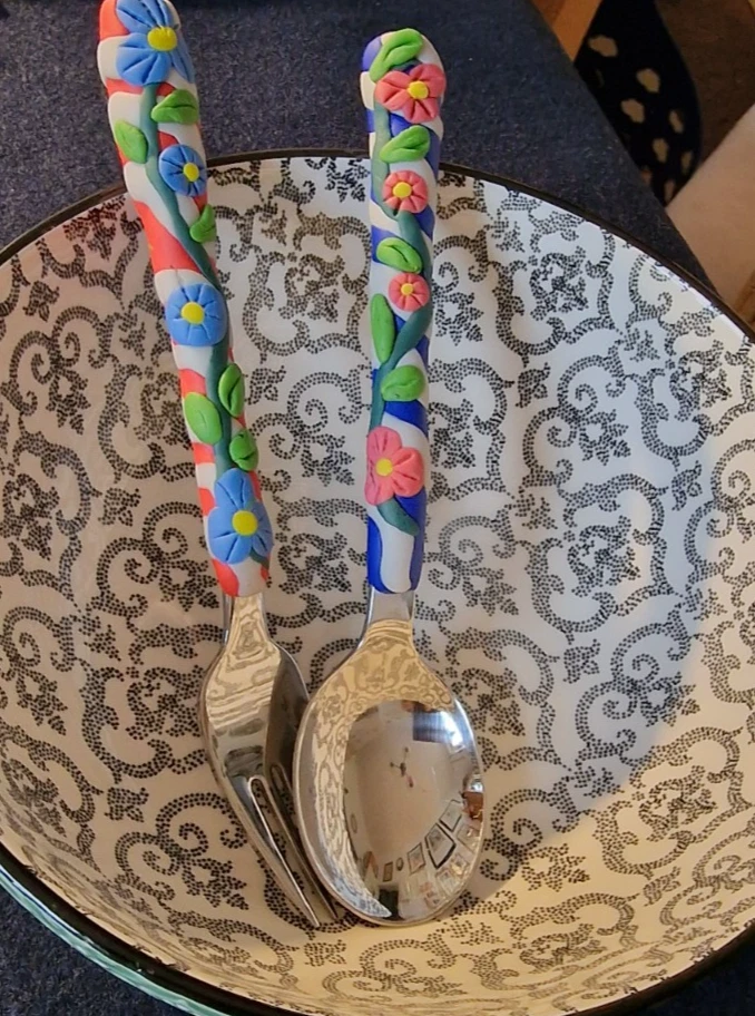 handmade with love - Salatbesteck - das perfekte Mitbringsel - Bild 3 von 3