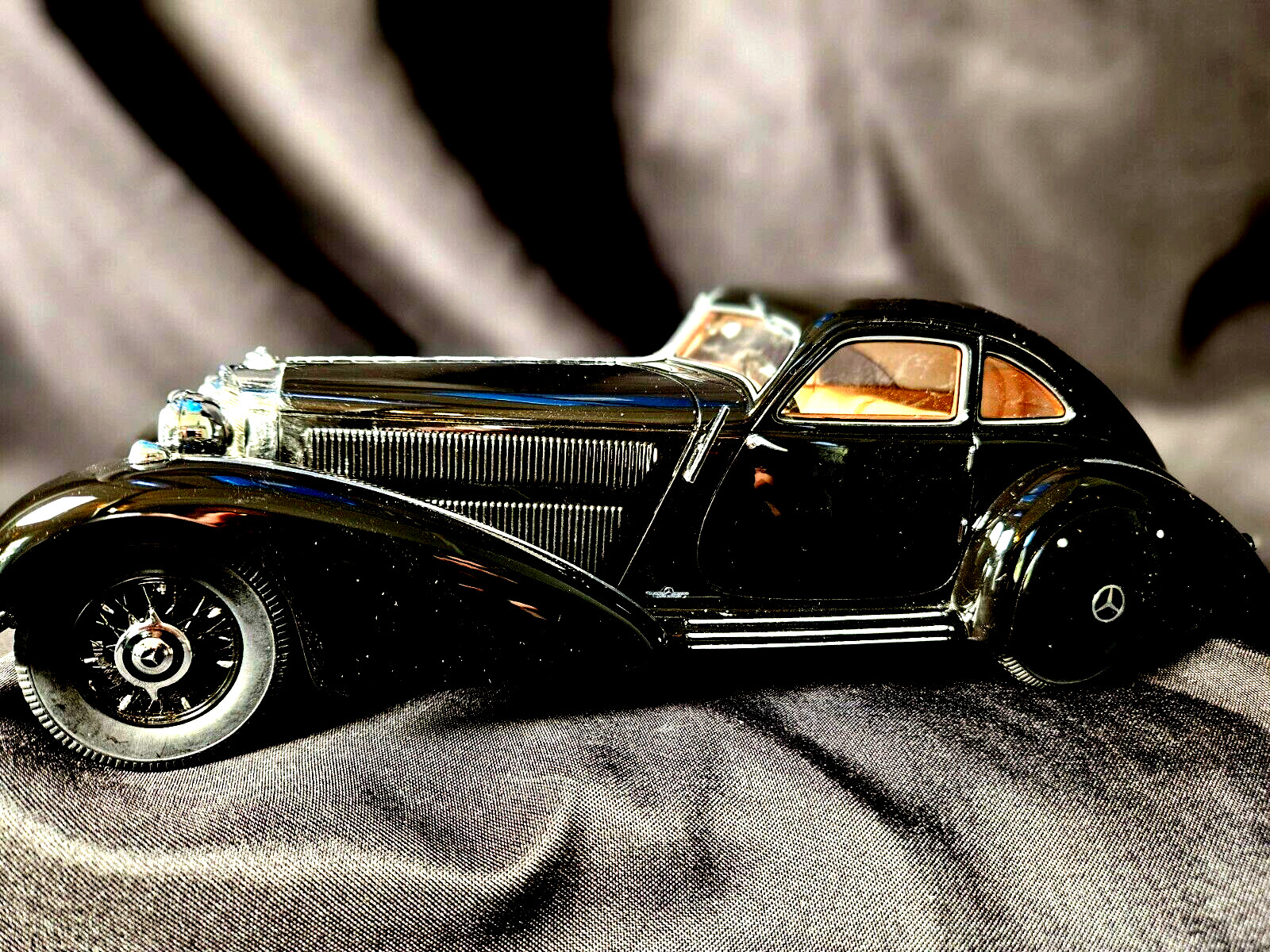 RARE BOS Models 1938 Mercedes 540K Autobahn-Kurier 1:18 Scale Inv. #3734