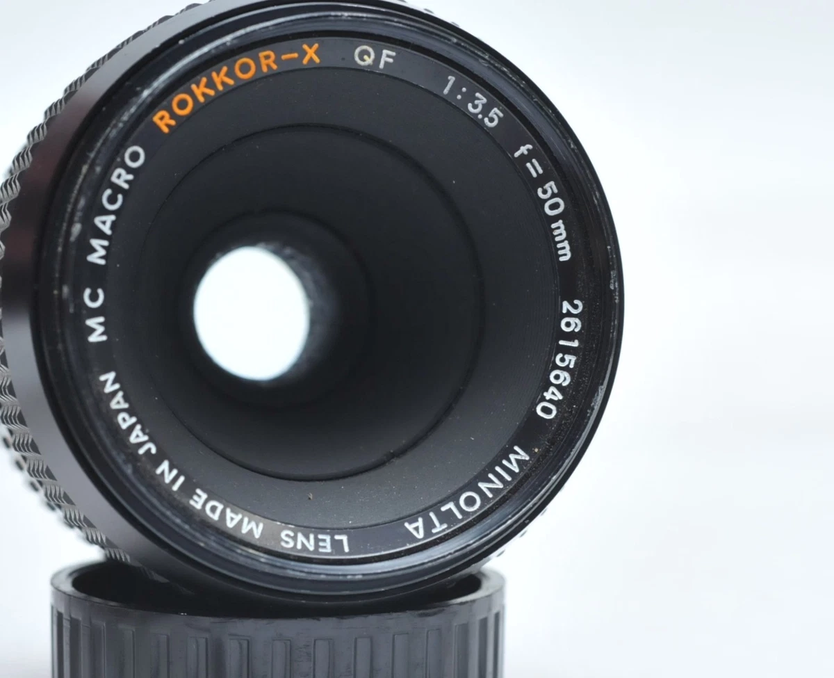 Minolta MD f/3.5 Camera Lenses 50mm Focal for sale | eBay