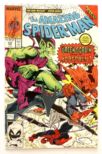 AMAZING SPIDER-MAN  312   GREEN GOBLIN  VF/NM  MARVEL 1989  McFARLANE