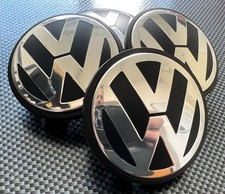 🟢 4x Original VW Felgendeckel / Nabendeckel / Felgenkappen 66mm 🟢