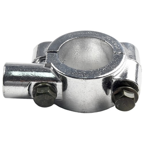 Brand New Mirrors Mount Holder Motorcycle Aluminum Alloy Bracket Chrome - Picture 10 of 18