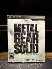 PS3 - Metal Gear Solid : The Legacy Collection. Art Book Included. 