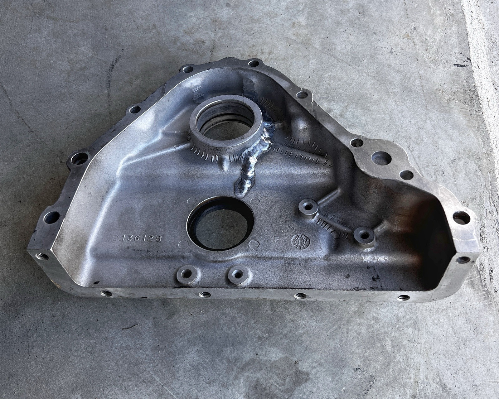 Ferrari 348 1989 Front Timing cover P/N 136128