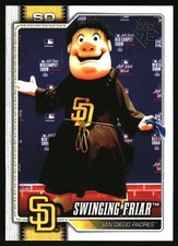 Swinging Friar 2026 Celebration Mascots #M-29 Padres 