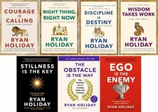 Ryan Holiday Complete 7 Book Collection Set Discipline Is Destiny & Wisdom Take