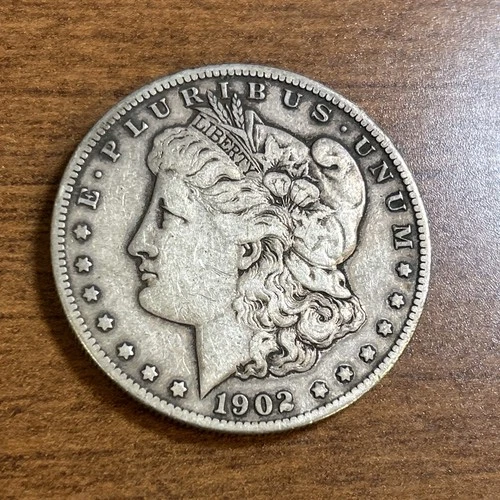 1902-S $1 Morgan Silver Dollar Choice VF