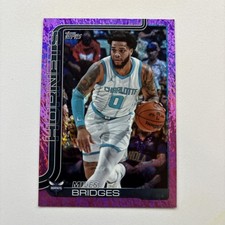 Topps Miles Bridges Shimmer Pink Sparkle
