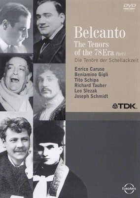 BELCANTO-The Tenors of the 78 Era Part 1-DVD-ENRICO CARUSO, BENIAMINO GIGLI u.a.