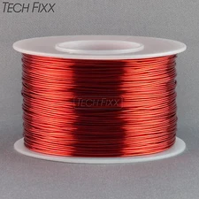 Magnet Wire 22 Gauge AWG Enameled Copper 250 Feet Coil Winding and Crafts Red