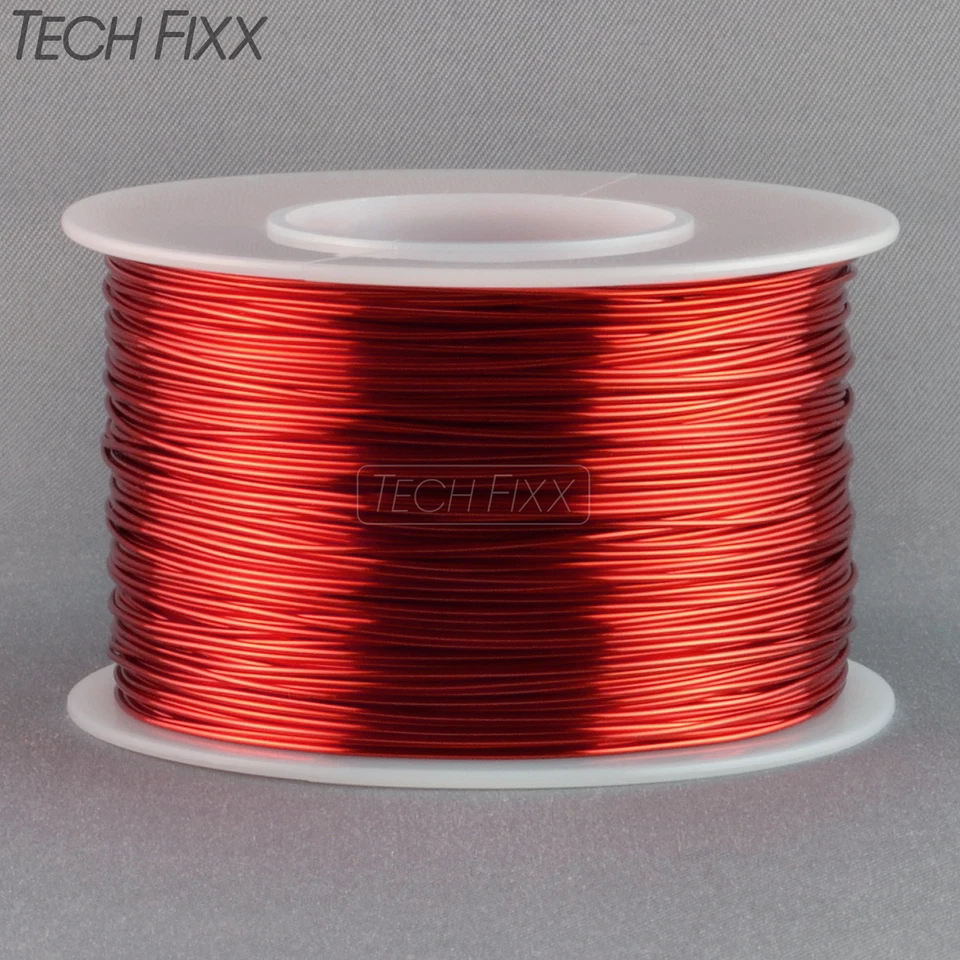 ESSEX Magnet Wire 22 Gauge AWG Enameled Copper 250 Feet Coil Winding and Crafts Red