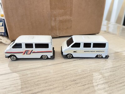 Buby Renault trafic lot of 2. Aerolineas Argentinas and Austral (Rare)