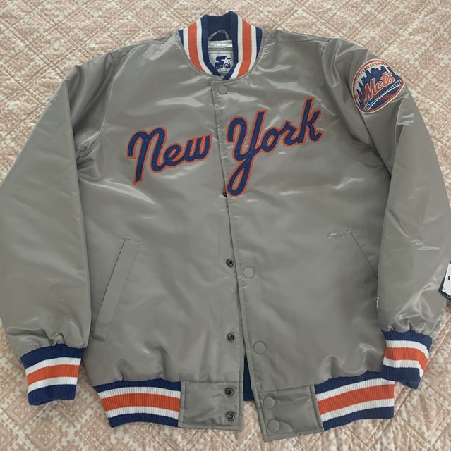 yankees satin starter jacket
