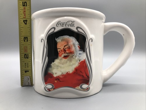 Christmas Mug Coca-Cola Santa 75Th Anniversary 2006 Soup Coffee Large 24 Ounce - Picture 6 of 8