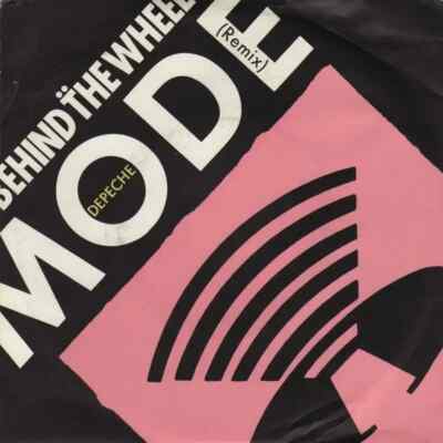 Depeche Mode Behind The Wheel (Remix) / Route 66 Vinyl Single 7inch NEAR MINT