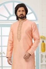 Mens Designer Traditional Bollywood Ethnic Wear Embroidered Kurta Payjama India