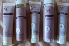 Lavender Vanilla Shampoo Conditioner Bath Beads Confetti Body Wash Lot 4-5/2025