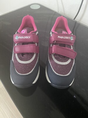 Pablosky girls women super flex sneakers size 37 EU