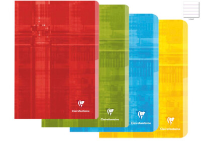 Clairefontaine Staplebound -1 Notebook - Ruled  - 6 x 8.25 - NEW