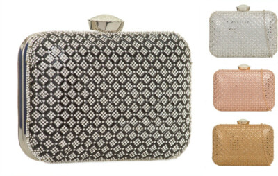 BBTT.ful Sparkling Rhinestone Evening Purse - Crossbody Clutch For Wedding, Prom, Party - View #2