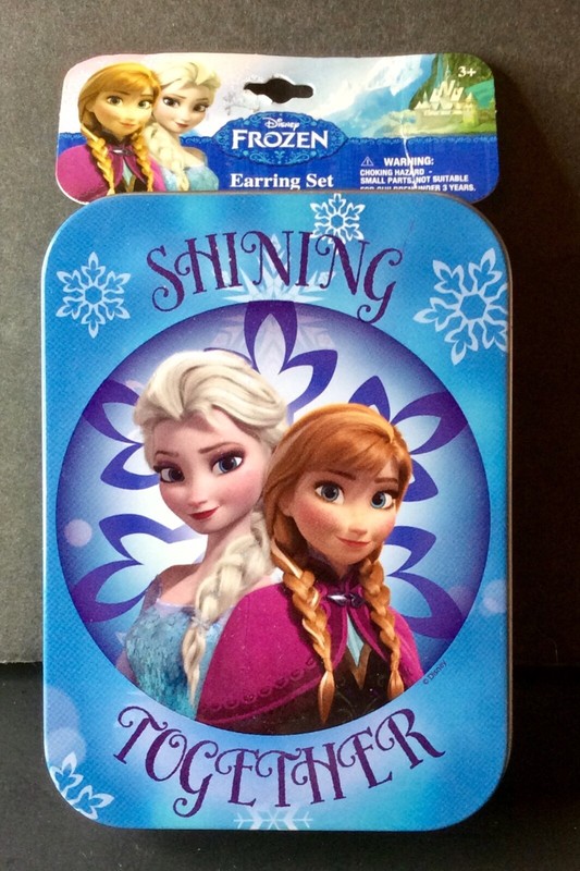 Disney’s Frozen ❄️ ELSA and ANNA  childrens  three pairs earring set