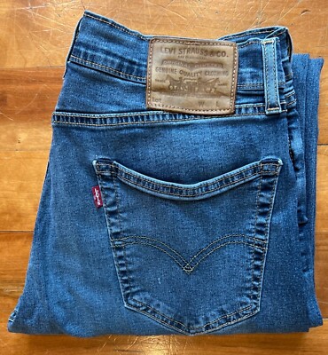 Levis Premium Mens Blue Denim Jeans W31 L32 | eBay