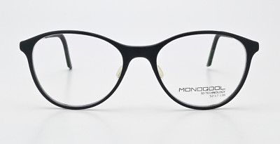 MONOQOOL Brille MG20 01s Matt Schwarz Panto 3D Tech ECO Ultraleicht Denmark