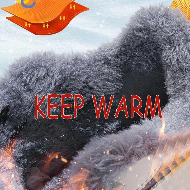 Invierno Niños Botas de Nieve Niños Cálidas Deportes Zapatos para Correr Niños Informales Tenis Foto 3 de 4