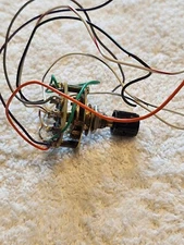 3 POSITION 12 PIN PANEL MOUNT SWITCH W/KNOB TESTED