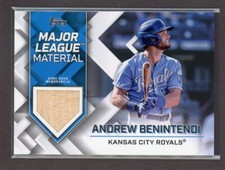 2022 Topps Major League Material Andrew Benintendi Kansas City Royals