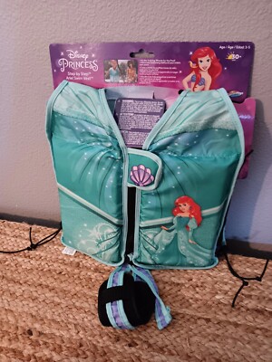 The Little Mermaid Disney Child Size Boating Life Vest Perserver Jacket Swimways