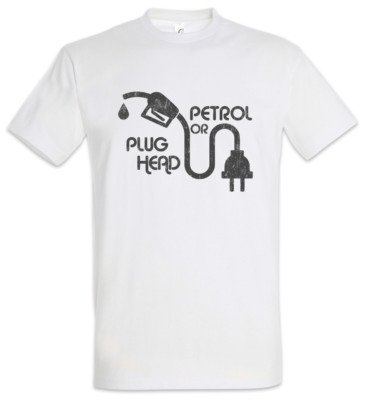 Petrol Or Plug Head T-Shirt Race Racing car Driver Racer Petrol Head Fun Love