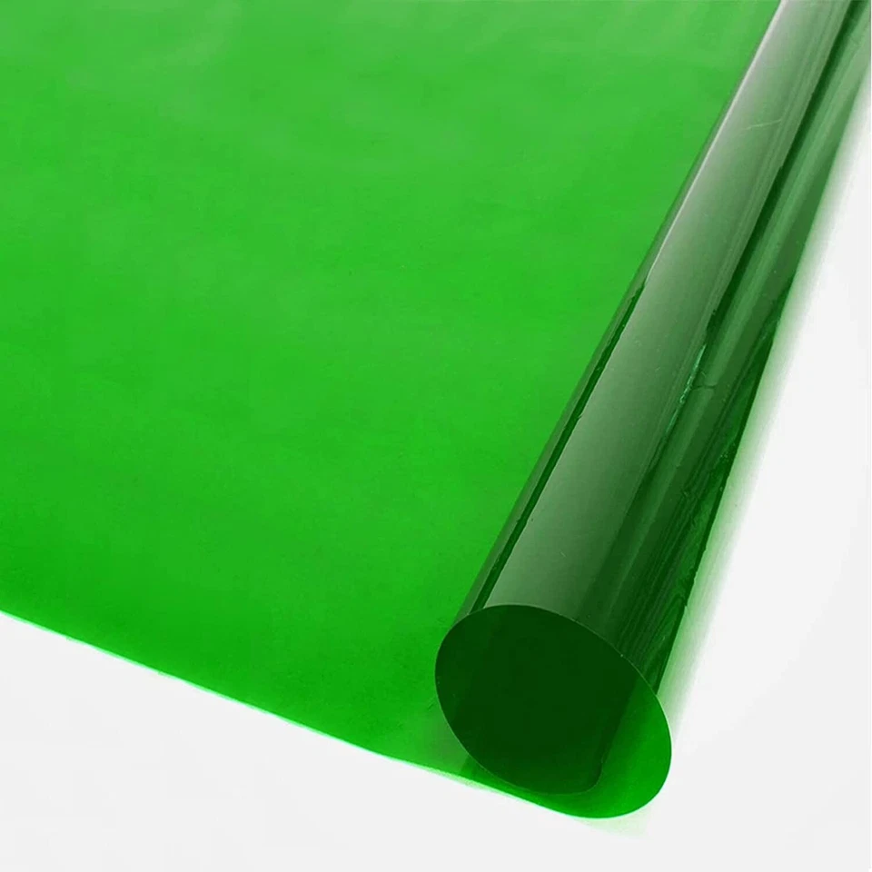 4 Packs Green Color Correction Filter Gel Lighting Filter for Photo Studio Light - Image 2 of 4