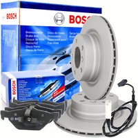 2X Bosch Bremsscheiben 300Mm BeläGe Satz Wako Hinten FüR E81 E87 E90-E93