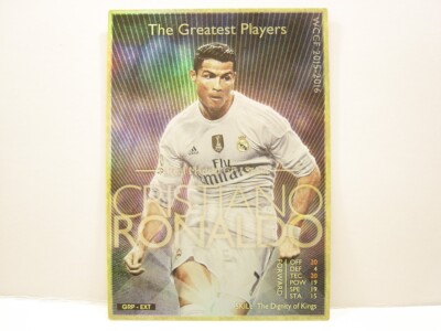 Panini WCCF 2015-16 GRP Cristiano Ronaldo No.7 Real Madrid The Greatest Players