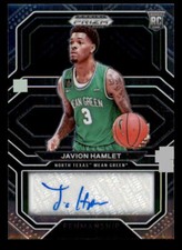 2021-22 Panini Prizm Draft Picks College Penmanship #16 Javion Hamlet