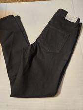 NWT JESSICA SIMPSON SZ 6 Highrise Black Skinny Jeans