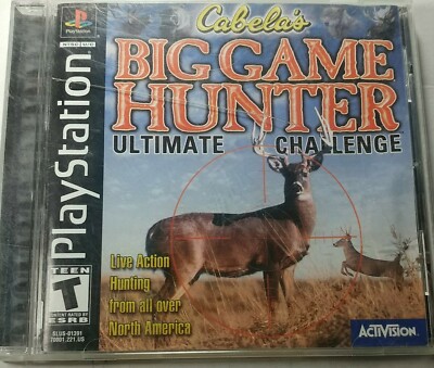 Cabelas Big Game Hunter: Ultimate Challenge PlayStation (PS1)-tested