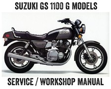 Suzuki GS1100G GS 1100 G Repair Workshop Service Manual PDF File