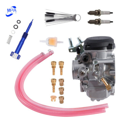 Carburetor Carb + Adjust Screw For Harley Davidson 40mm CV Performance Tuned