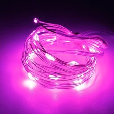 Perfect Holiday 7Ft 20 LEDs Starry String Fairy Lights Copper LED Battery...