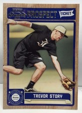 Trevor Story 2011 Playoff Contenders Prospect Ticket RC #RT27 - COLORADO ROCKIES