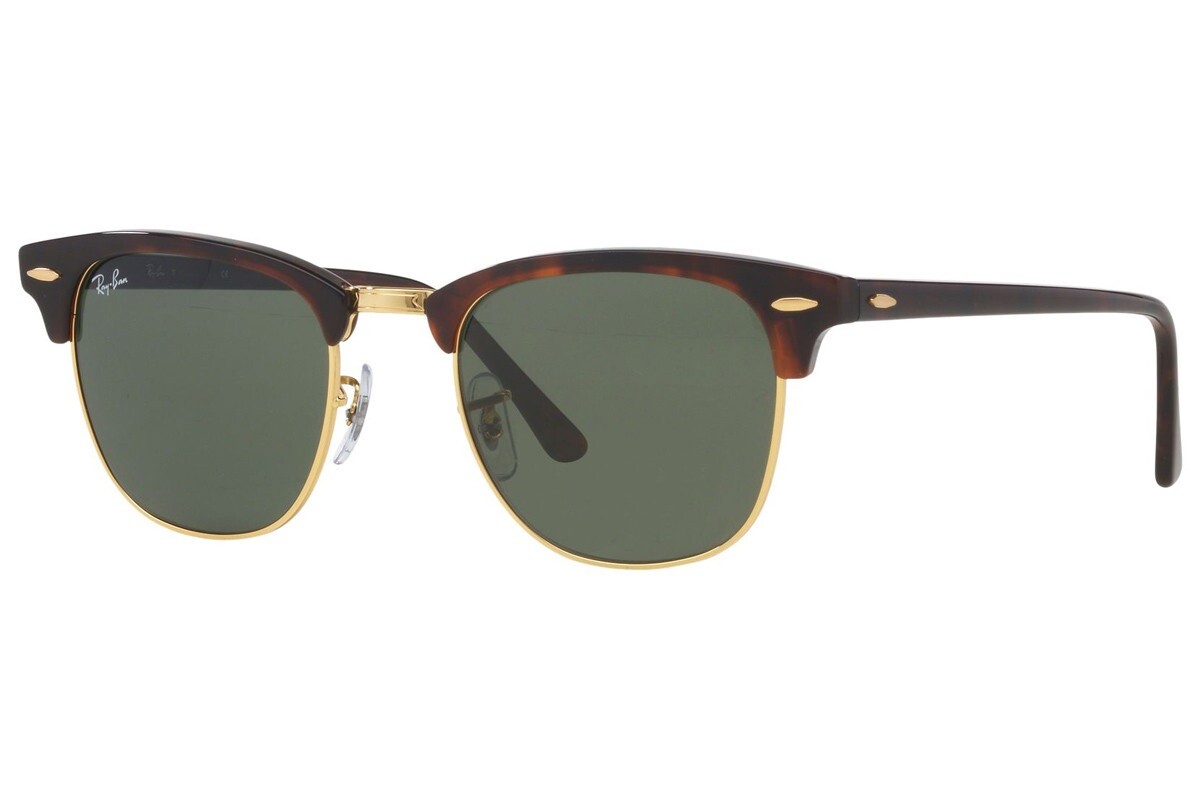 Ray-Ban メガネ サングラス　RB3016 W0366 / トータス NEW RAY BAN CLUBMASTER Fashion RB3016 W0366 Mock Tortoise Green