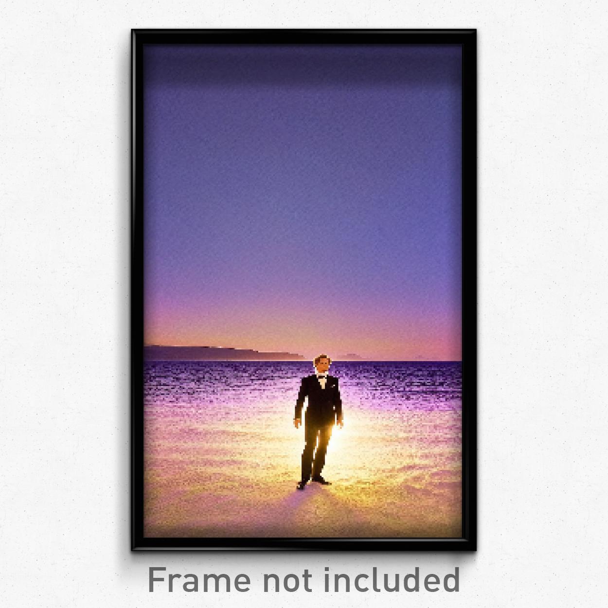 Pixel Art Poster - Neat Firth (8 Bit Psychedelic Trippy Weird Video Game Print)