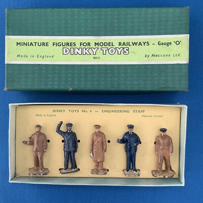 Dinky Toys Meccano Railway Engineering Staff Set Top OVP 50er Jahre